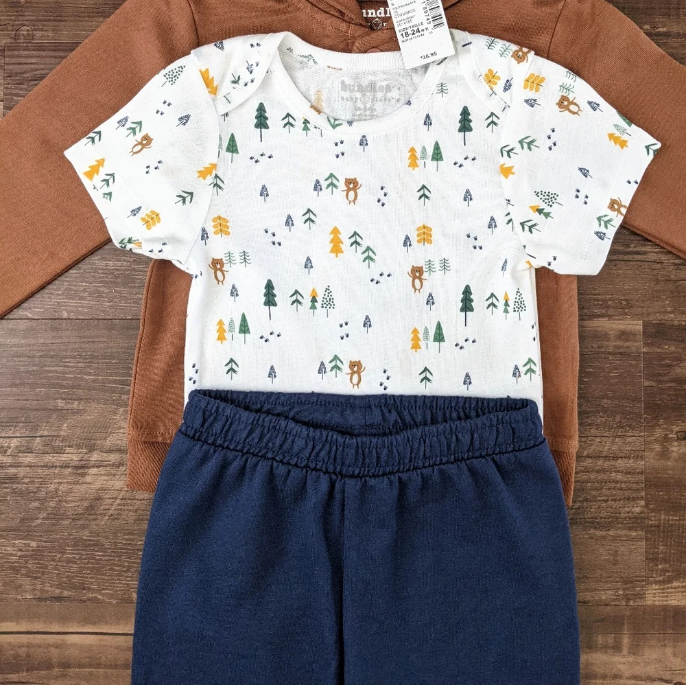 NWT Children's Place 3-Piece Bear Set